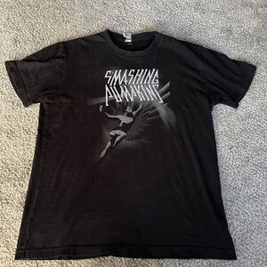 Next Level Apparel Black Smashing Pumpkins Graphic Tee